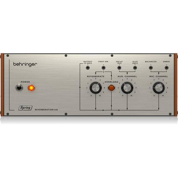 BEHRINGER-ユーロラック対応スプリングリバーブSPRING REVERBERATION 646