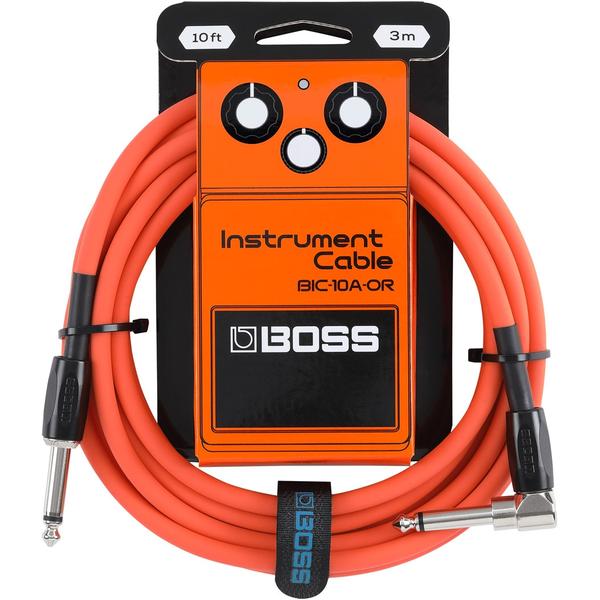 BOSS-楽器用ケーブルBIC-10A-OR 10ft/3m Instrument Cable Orange