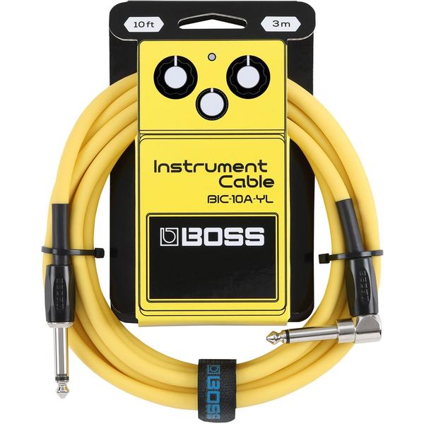 BOSS-楽器用ケーブルBIC-10A-YL 10ft/3m Instrument Cable Yellow