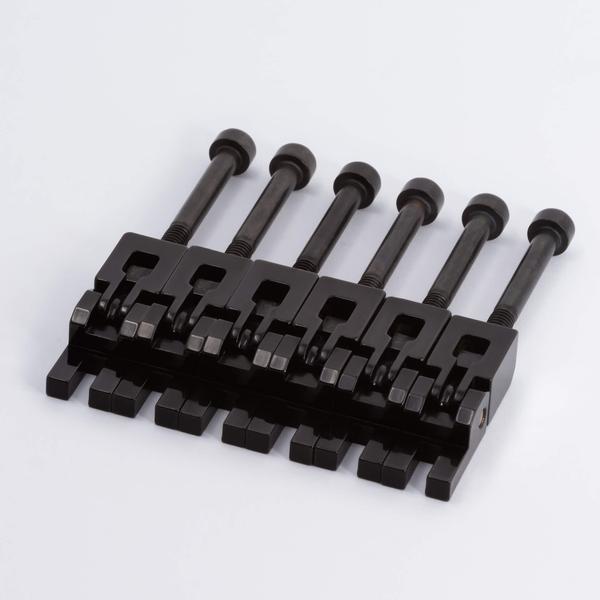 Floyd Rose-ブリッジサドルセットOriginal Saddle Set Ver.2 (6) -Black-