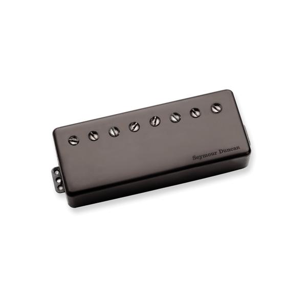 Seymour Duncan-8弦ハムバッカー(ネックポジション用)SH-6n-8 Pmt-M Duncan Distortion Black Metal