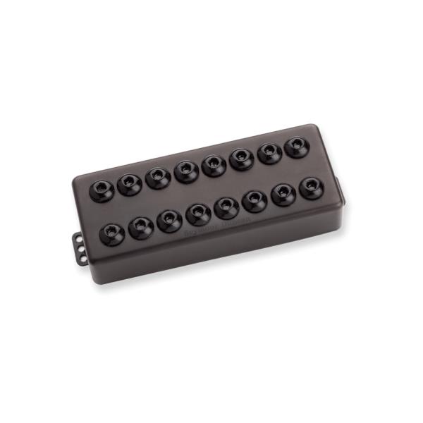 Seymour Duncan-8弦用ハムバッカー(ネックポジション用)SH-8n-8 Invader 8st Pmt Black Metal