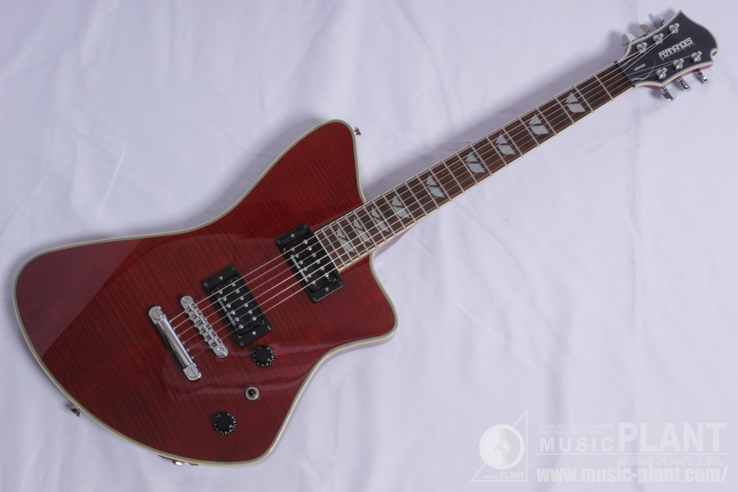 FERNANDES エレキギターVertigo Deluxe Wine Red Flame中古()売却済み