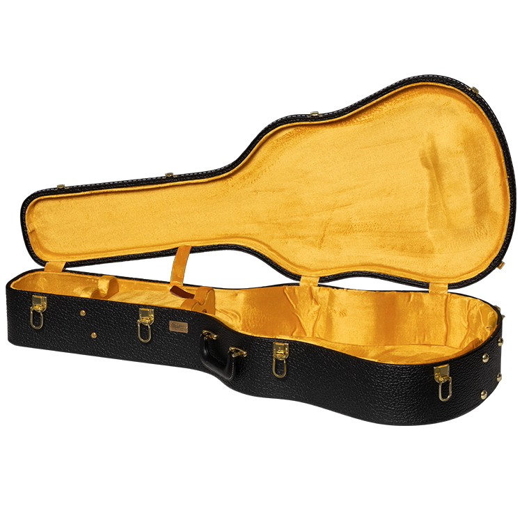 Gibson LIFTON HISTORIC CASE COLLECTIONシリーズ ドレッドノートアコースティックギター用ハードケースASLFTCASE-PB-DN  Black/Goldenrod Hardshell Case, Dreadnought新品在庫状況をご確認ください | MUSIC PLANT  WEBSHOP