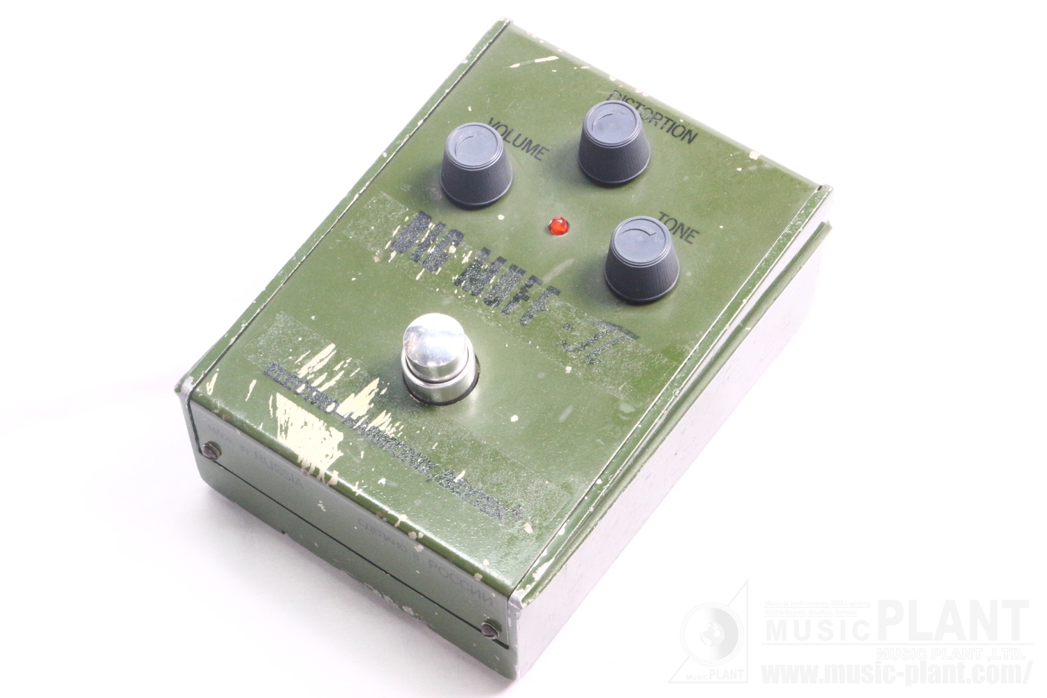 electro-harmonix ファズBig Muff Pi Sovtek Russian Army  Green中古品()売却済みです。あしからずご了承ください。 | MUSIC PLANT WEBSHOP