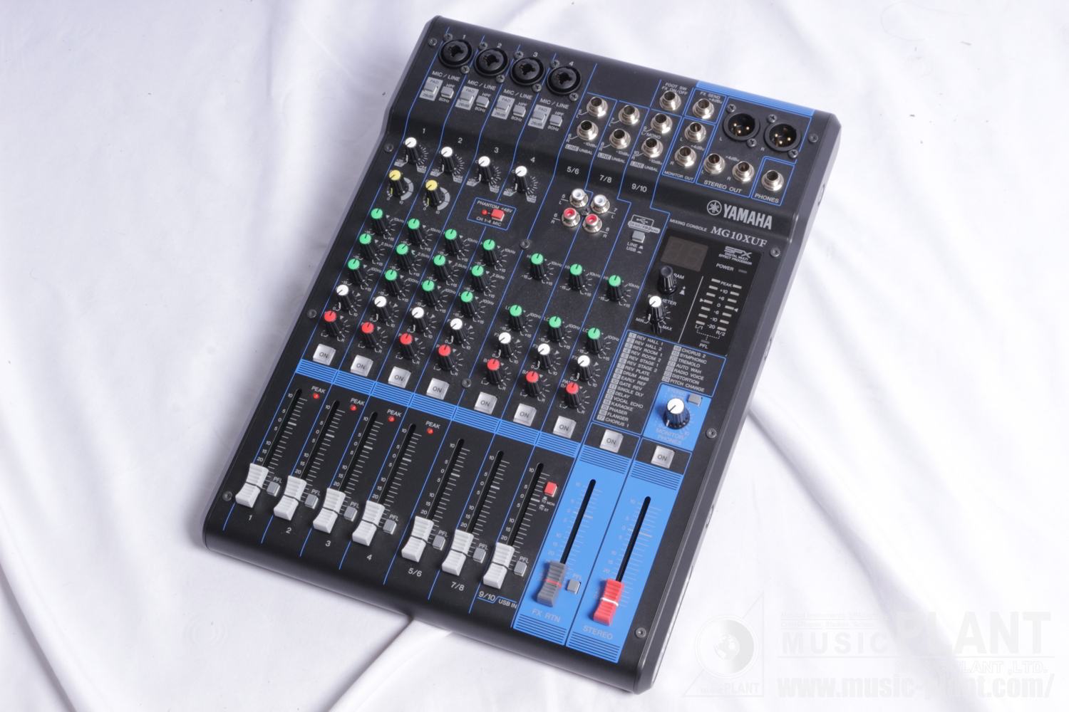 YAMAHA MGシリーズ コンパクトミキサーMG10XUF中古()売却済みです ...