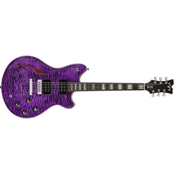 EVH-エレキギターSA-126 Special, QM, Transparent Purple