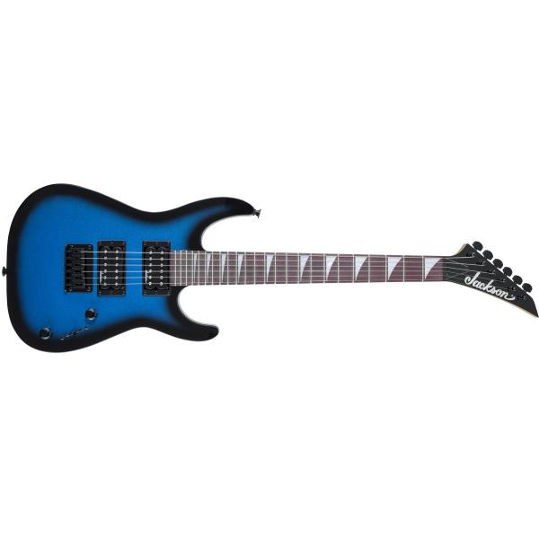 Jackson-ミニエレキギターJS Series Dinky® Minion JS1X, Amaranth Fingerboard, Metallic Blue Burst