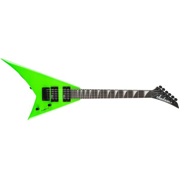 Jackson-ミニエレキギターJS Series RR Minion JS1X, Amaranth Fingerboard, Neon Green