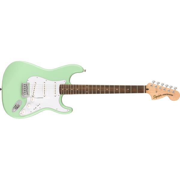 Squier-ストラトFSR Affinity Series™ Stratocaster®, Laurel Fingerboard, White Pickguard, Surf Green