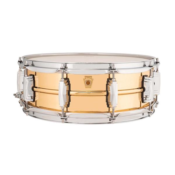 Ludwig-スネアドラムLB550 5" x 14" Polished Bronze With Imperial Lugs