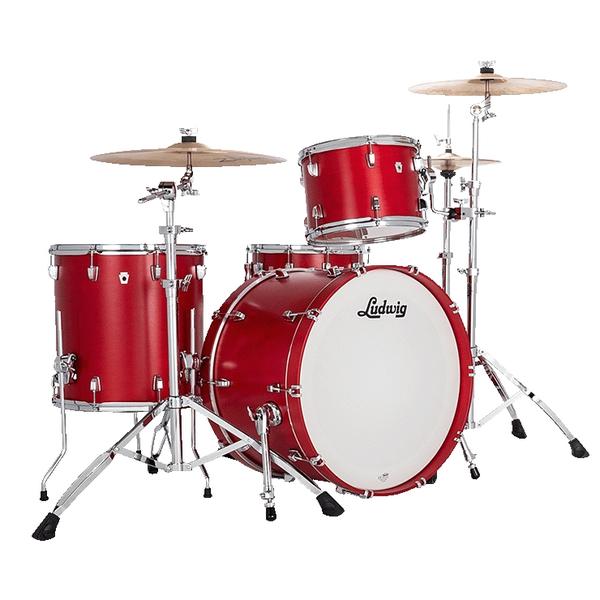 Ludwig-ドラムシェル3点セットLN34233TXAG FAB 3pc Shell Set Silver Silk