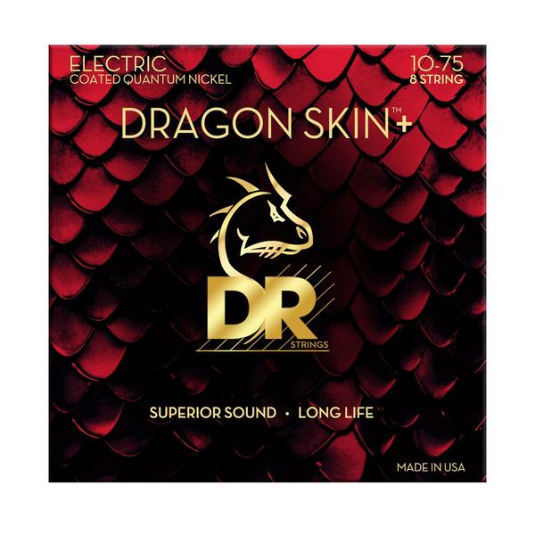 DR Strings-8弦エレクトリックギター用弦DEQ-8/10 8strings Coated Quantum Nickel 10-75