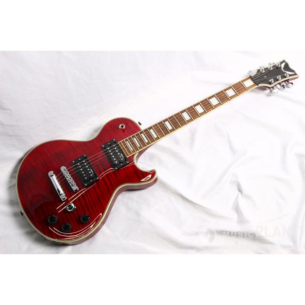 Dean-エレキギターThoroughbred Deluxe Flame Top Scary Cherry