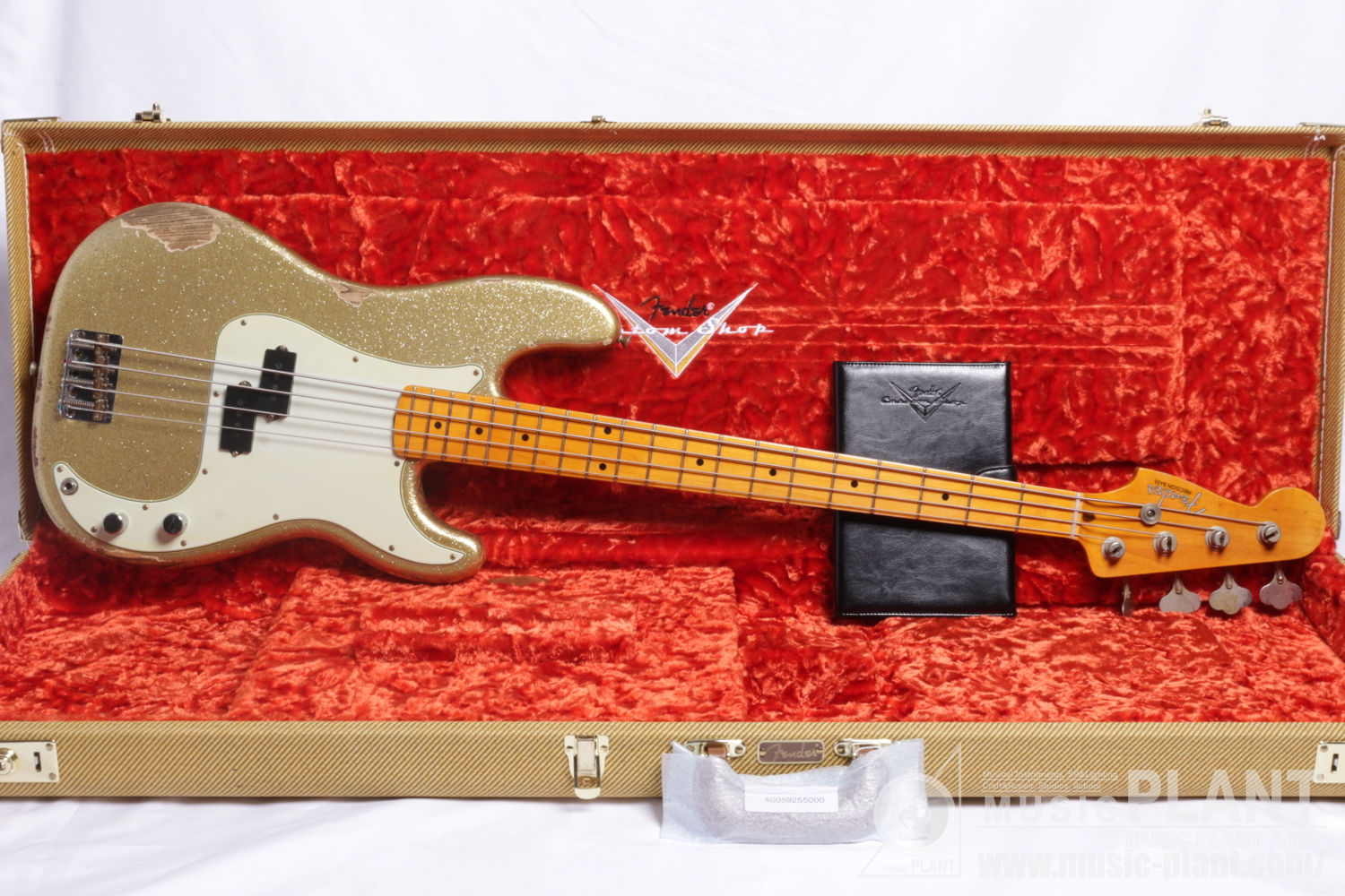 Fender Custom Shop Artistシリーズ プレシジョンベースCustom Built J Signature Precision  Bass Heavy Relic Champagne Gold数量限定品()売却済みです。あしからずご了承ください。 | MUSIC PLANT  WEBSHOP