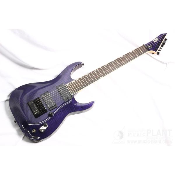 LTD-エレキギターSH-7 Evertune Brian Head Welch Signature See Thru Purple