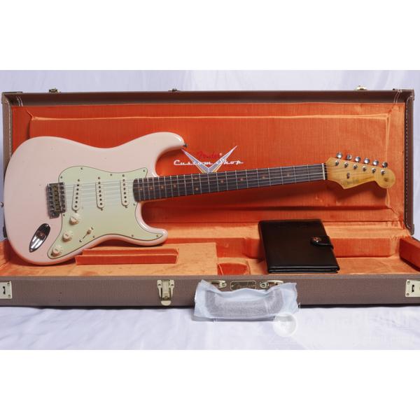 Fender Custom Shop-エレキギター2022 Limited Edition 1959 Stratocaster Journeyman Relic, Super Faded Aged Shell Pink