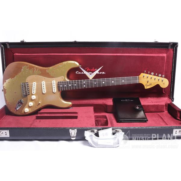 Fender Custom Shop2023 Limited Edition Roasted Bighead Stratocaster Super Heavy Relic, Aged Aztec Gold
