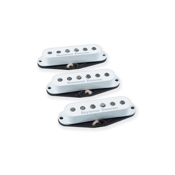 Seymour Duncan-左利き用ギターピックアップセットSSL-1L Cal set WH Vintage Staggered Strat