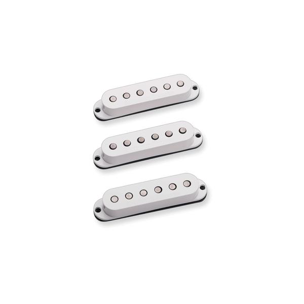 Seymour Duncan-ギターピックアップセットSSL-6 Cal set WH Custom Flat Strat