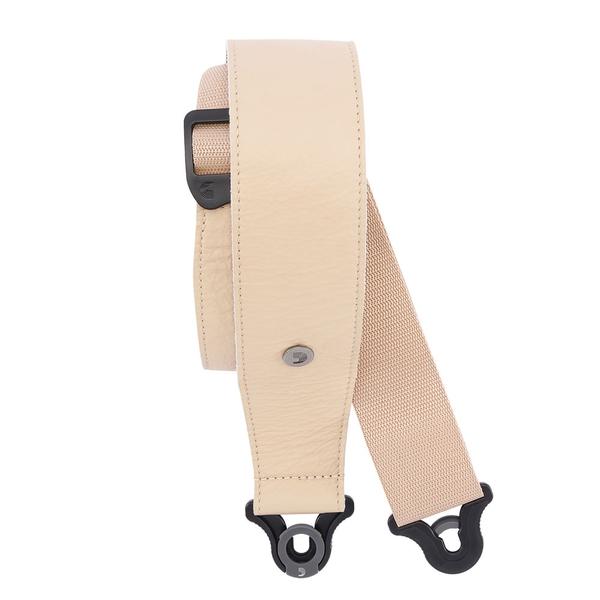 D'Addario | PLANET WAVES-レザーロックストラップ25BAL01 2.5" Comfort Leather Auto Lock Guitar Strap Tan