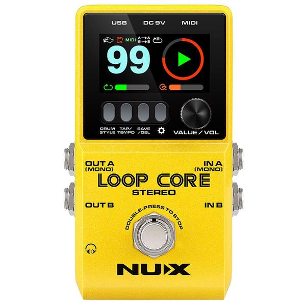 nuX-ルーパーLoop Core Stereo -Looper Pedal-