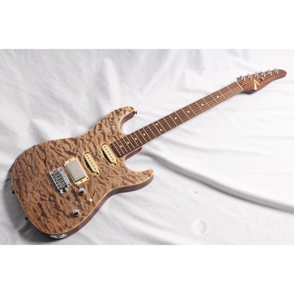 Tom Anderson-エレキギターDrop Top Natural Mocha with Binding