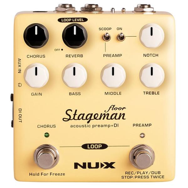 nuX-Acoustic Preamp & DIStageman Floor NAP-5