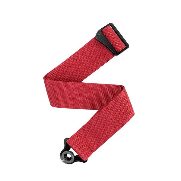 D'Addario | PLANET WAVES-ロックストラップPWSAL401 50mm Poly Autolock Strap Red