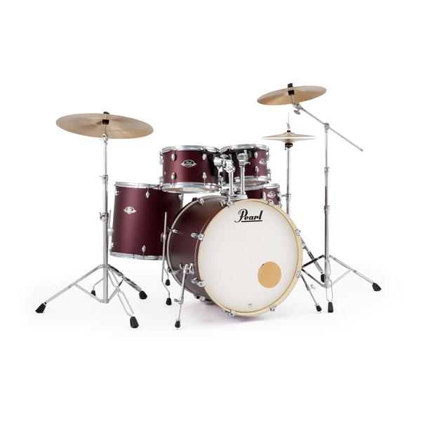 Pearl-ドラムセットEXX725SN/C #864 Satin Scarlet