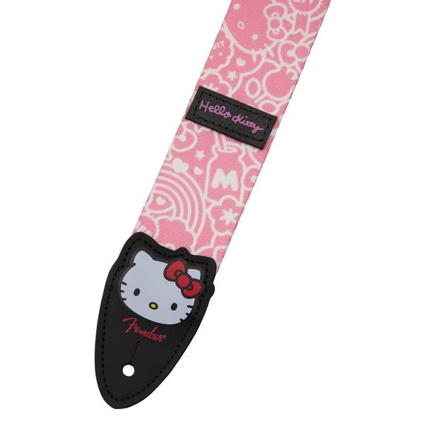  Fender® x Hello Kitty® Pink Poly Strap, 2"サムネイル