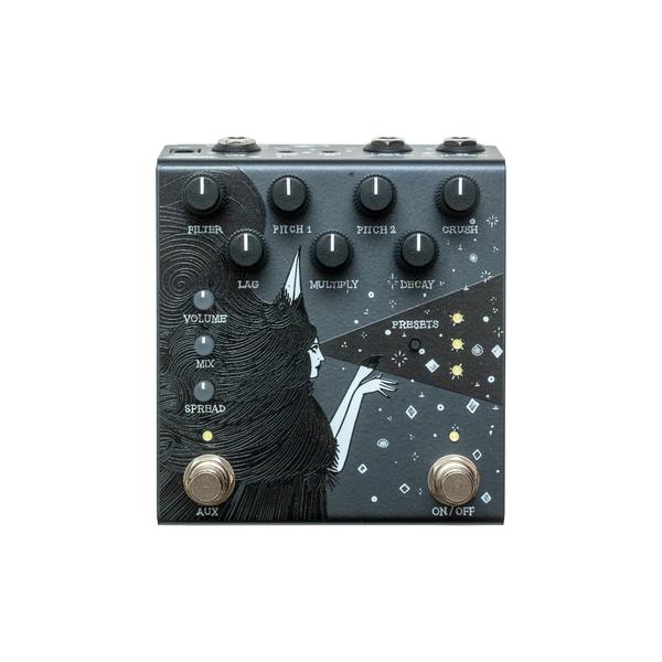 Old Blood Noise Endeavors(OBNE)-Stereo Soundscape ReverbDark Star V3 (Black)