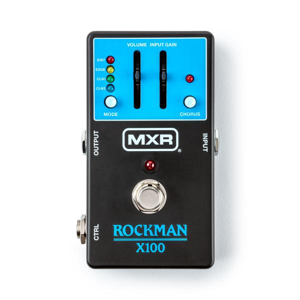 MXR-ポータブルギターアンプシミュレーターMX100 ROCKMAN X100