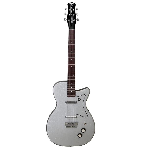 Danelectro-エレキギター56 SINGLE CUTAWAY METALFLAKE SILVER