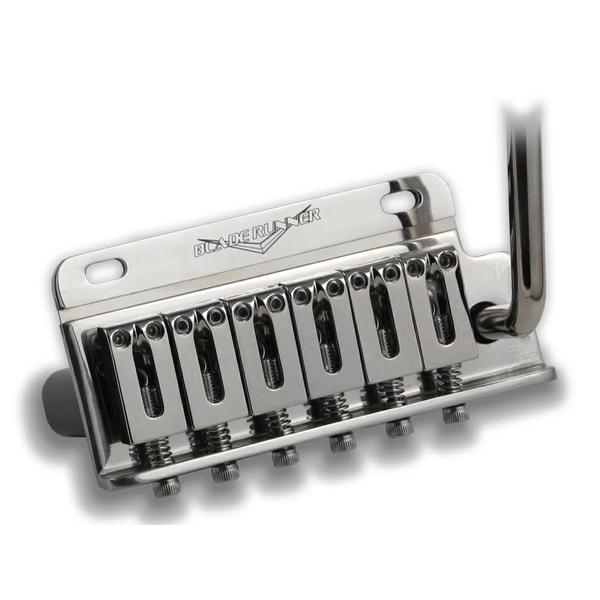 Super-Vee-6点トレモロブリッジBladeRunner Bridge Kit 6-Screw Nickel