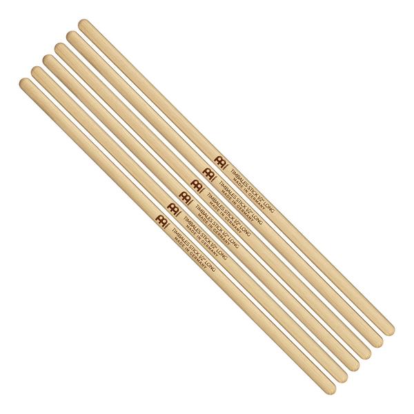 MEINL Stick&Brush-ティンバレススティック3セットパックSB126-3 Timbales Stick Hickory 1/2" Long 3Pairs Pack