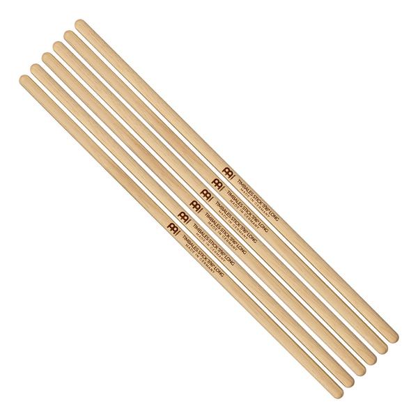 MEINL Stick&Brush-ティンバレススティック3セットパックSB128-3 Timbales Stick Hickory 7/16" Long 3Pairs Pack