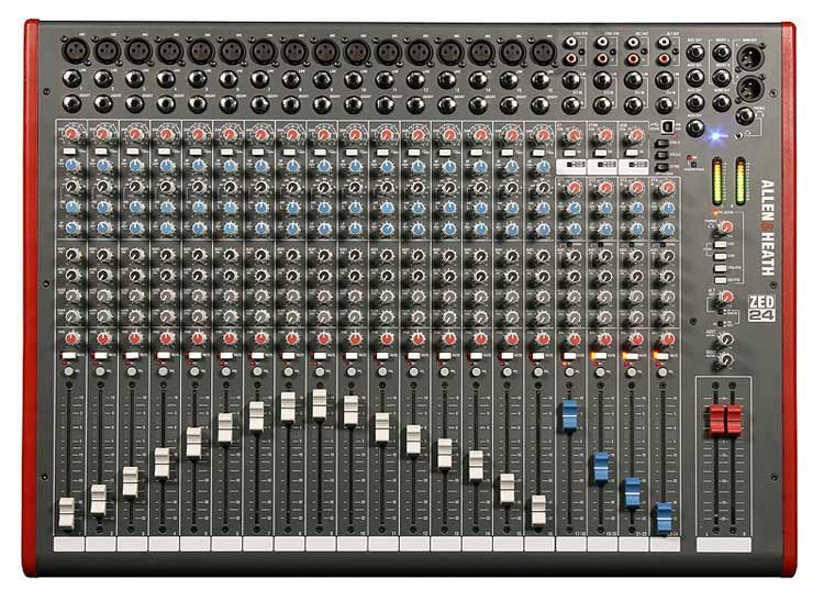 ALLEN & HEATH ZEDシリーズ アナログミキサーZED24新品在庫状況をご