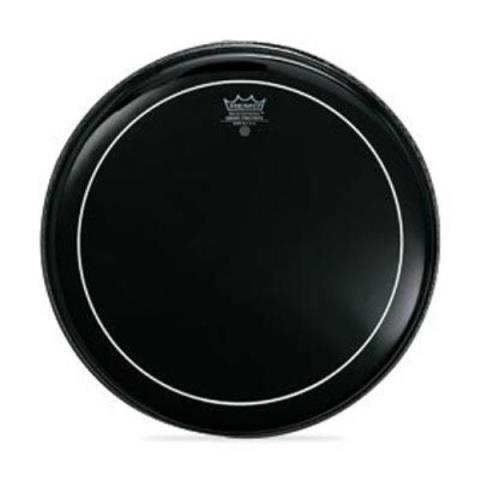 REMO-ドラムヘッドES-14BE Pinstripe Ebony 14inch