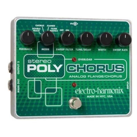 electro-harmonix-Analog Chorus/Flanger/Slapback EchoStereo Polychorus