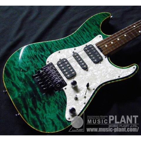 SCHECTER エレキギターEX-V CTM Flame Neck BKTQ中古品()売却済みです。あしからずご了承ください。 | MUSIC  PLANT WEBSHOP