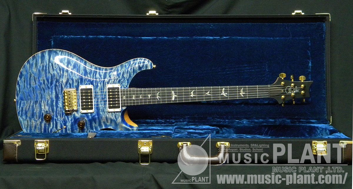 Paul Reed Smith (PRS) エレキギターCUSTOM24 QUILT TOP / Flame Neck Artist Package  Faded Blue Jean数量限定品()売却済みです。あしからずご了承ください。 | MUSIC PLANT WEBSHOP