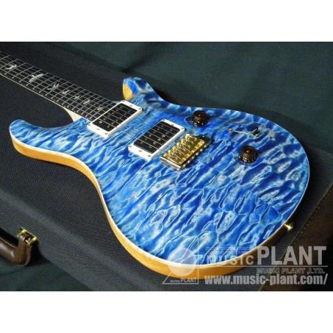 Paul Reed Smith (PRS)-エレキギターCUSTOM24 QUILT TOP / Flame Neck Artist Package Faded Blue Jean