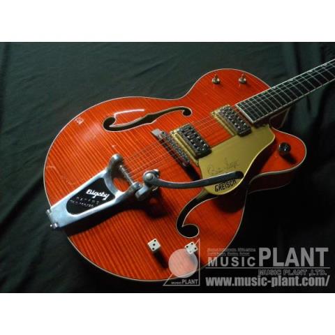 GRETSCH-フルアコースティックギターG6120 SSU TV Orange Tiger Flame