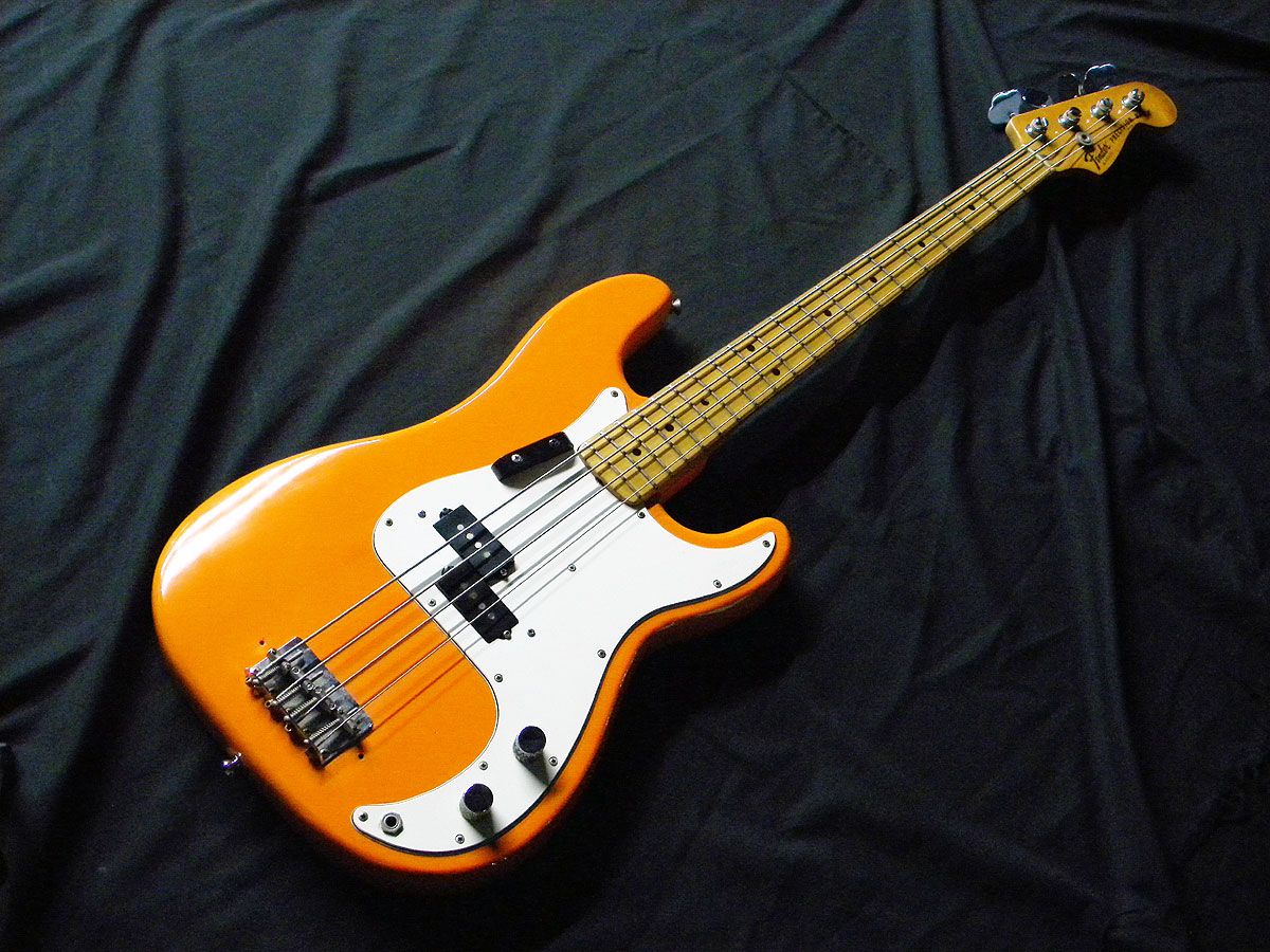 Fender USA プレシジョンベース1981 Precision Bass Capri Orange中古