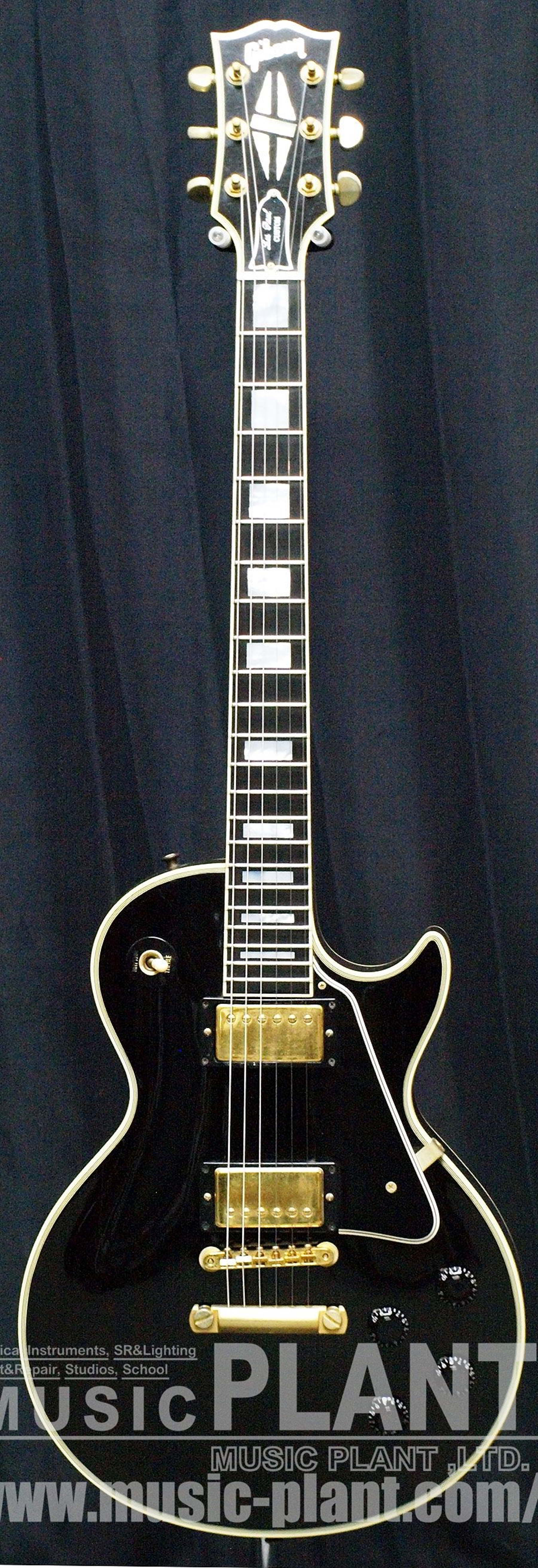 Gibson Custom Shop レスポールカスタム'57 Les Paul Custom LPB-7中古品()売却済みです。あしからずご了承ください。  | MUSIC PLANT WEBSHOP