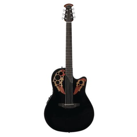 Ovation-エレアコCE44-5-G BLK Celebrity Elite Mid Depth