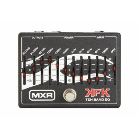 MXR Signatureシリーズ イコライザーKFK1 Ten Band Equalizer新品生産完了品です。 | MUSIC PLANT  WEBSHOP