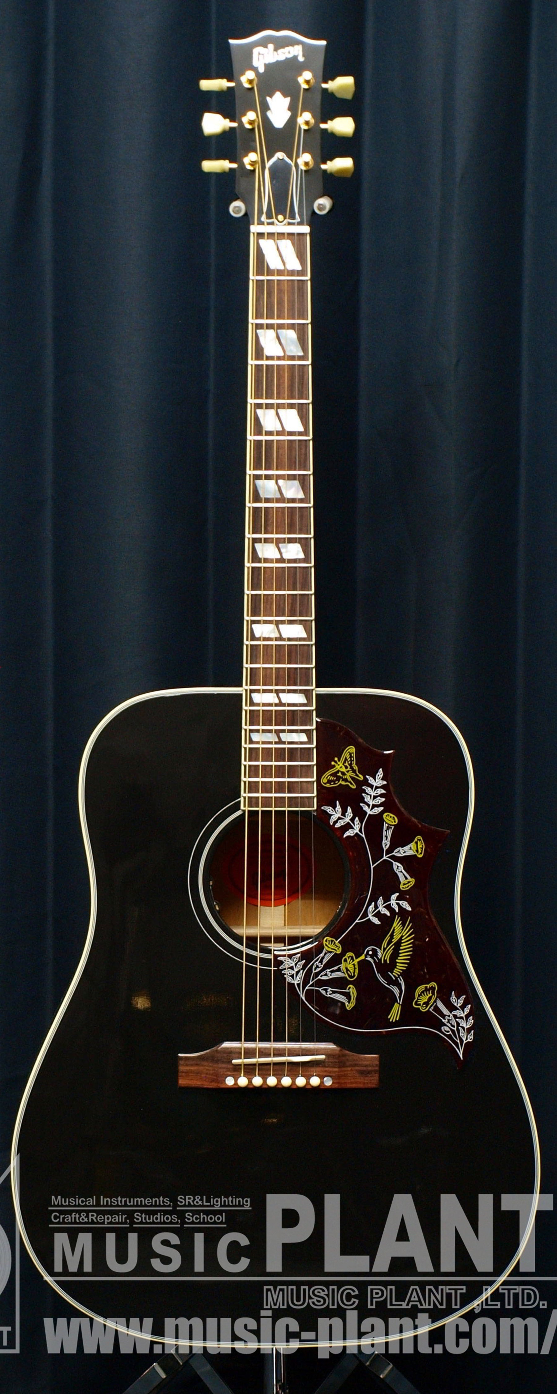 Gibson エレクトリックアコースティックギターHummingbird Ebony Japan 