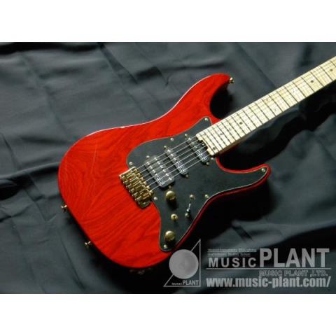 SCHECTER-エレキギターEX-IV STD-VTR FM/FM RED